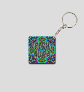 Celebrate Festival of Lights in Style Neon Deep Printed Keychain Pack of 2