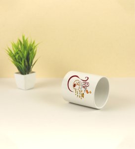 Colorful Diyas Shine on Sparkly Sips Diwali Mug Printed Coffee Mug 250ml