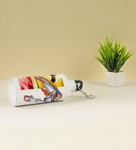 Space Rift Mecha Printed Sipper Bottle 600ml